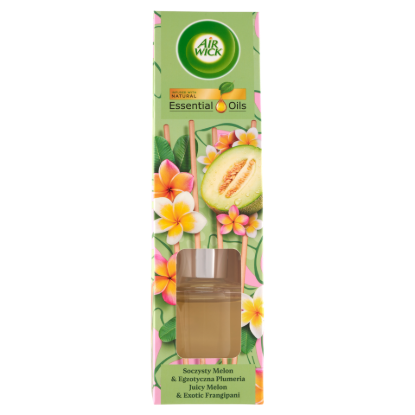Air Wick Essential Oils Lédús Dinnye és Frangipáni pálcikás légfrissítő 40 ml  termékhez kapcsolódó kép