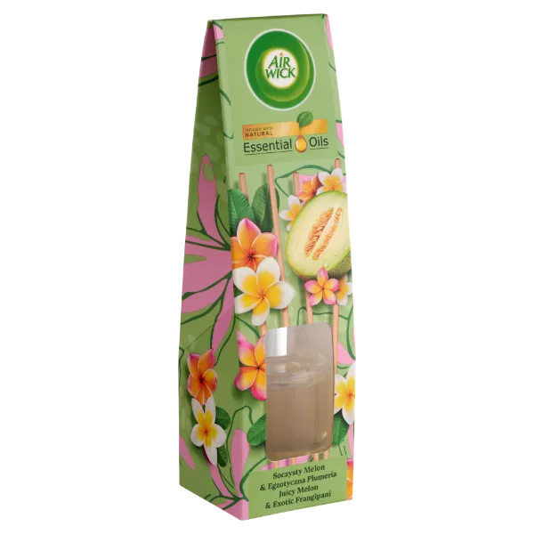 Air Wick Essential Oils Lédús Dinnye és Frangipáni pálcikás légfrissítő 40 ml  termékhez kapcsolódó kép