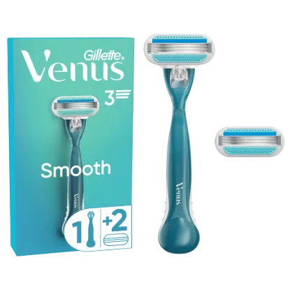 Gillette Venus Smooth Női Borotva, 2 Borotvabetétekkel termékhez kapcsolódó kép