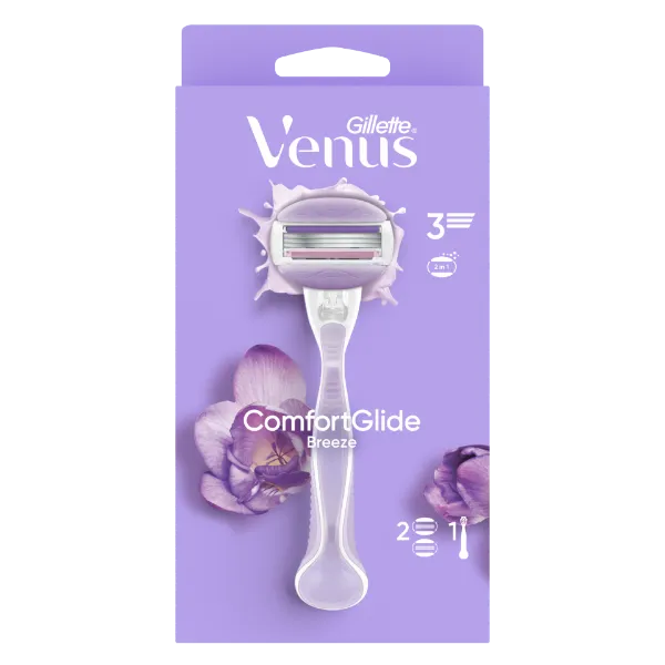 Gillette Venus ComfortGlide Női Borotva Breeze, 2 Borotvabetét termékhez kapcsolódó kép