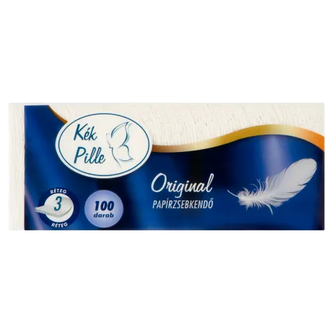 Kék Pille Original papírzsebkendő 3 réteg 100 db termékhez kapcsolódó kép