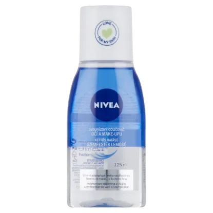 NIVEA Double Effect szemfestéklemosó 125 ml termékhez kapcsolódó kép