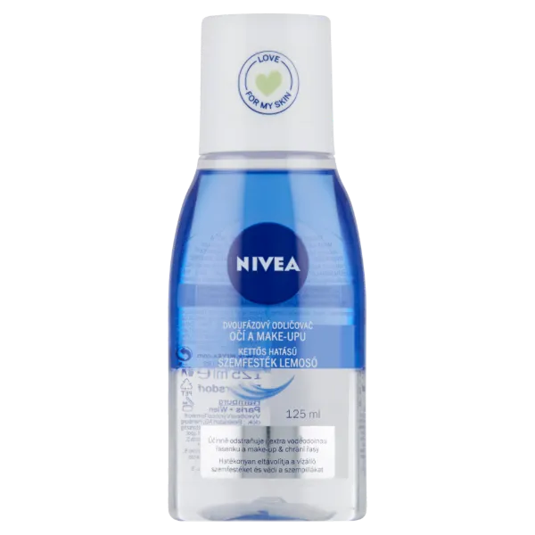 NIVEA Double Effect szemfestéklemosó 125 ml termékhez kapcsolódó kép