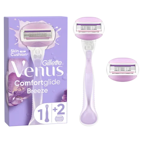 Gillette Venus ComfortGlide Breeze Borotva – 2 db Borotvabetét termékhez kapcsolódó kép