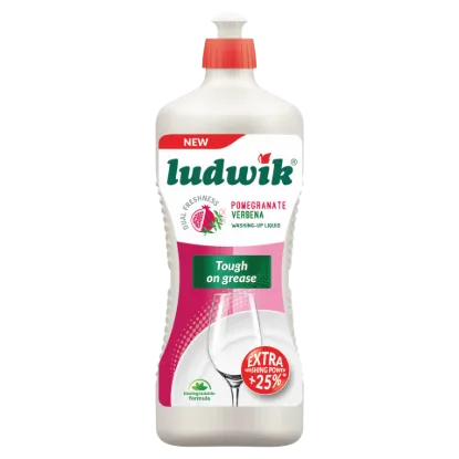 Ludwik mosogatószer 900 g - gránátalma és verbena illatú termékhez kapcsolódó kép