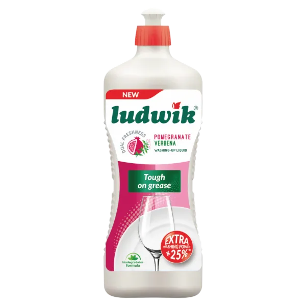 Ludwik mosogatószer 900 g - gránátalma és verbena illatú termékhez kapcsolódó kép