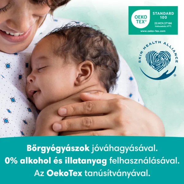 Pampers Harmonie New Baby Nedves Törlőkendő, 1 csomag = 46 db Törlőkendő termékhez kapcsolódó kép