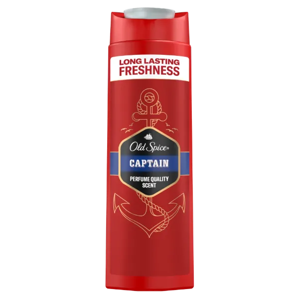 Old Spice Captain Férfi 3 az 1-ben Sampon és Tusfürdő, 400 ml termékhez kapcsolódó kép