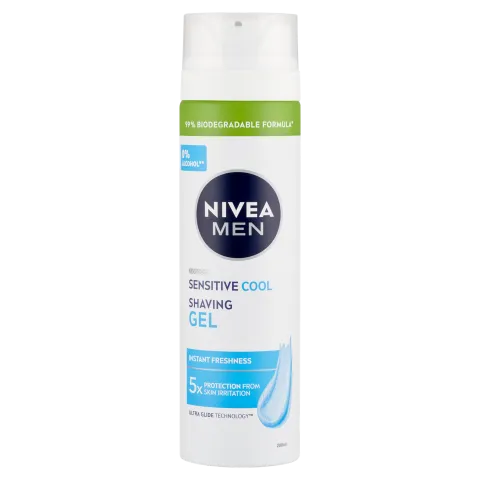 NIVEA MEN Sensitive Cool borotvagél 200 ml termékhez kapcsolódó kép