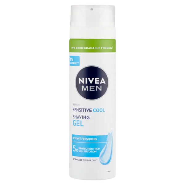 NIVEA MEN Sensitive Cool borotvagél 200 ml termékhez kapcsolódó kép