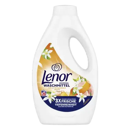 Lenor folyékony mosószer 20 mosás 1 l Universal Orange&Peach termékhez kapcsolódó kép