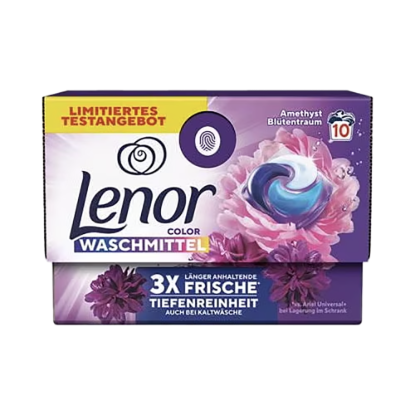 Lenor folyékony kapszula 10 mosás 10 db All in 1 Color Blossom Dream termékhez kapcsolódó kép