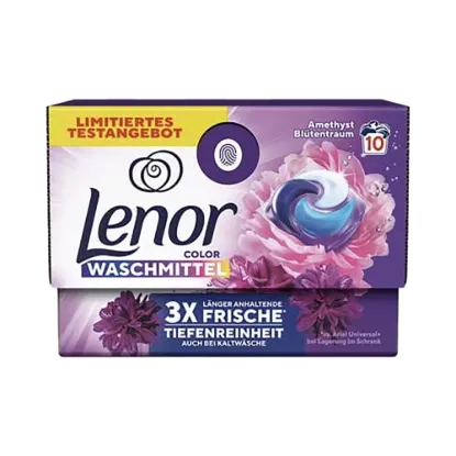 Lenor folyékony kapszula 10 mosás 10 db All in 1 Color Blossom Dream termékhez kapcsolódó kép