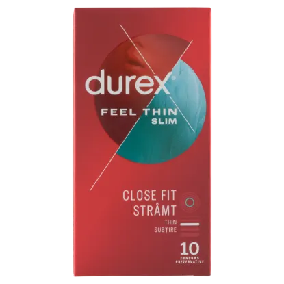 Durex Feel Thin Slim óvszer 10 db termékhez kapcsolódó kép