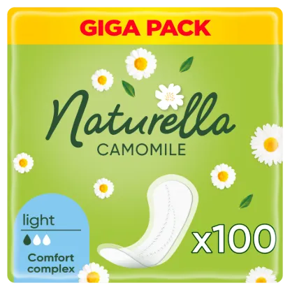 Naturella Light Kamilla Tisztasági Betét 5X100 termékhez kapcsolódó kép