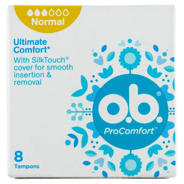 o.b. ProComfort Normal tampon 8 db termékhez kapcsolódó kép