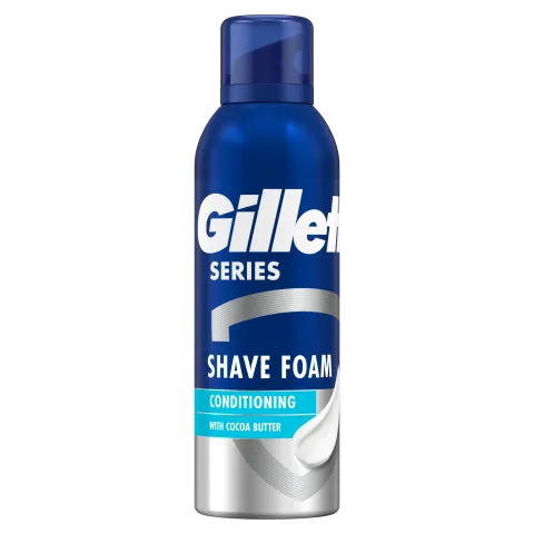 Gillette Series Kondicionáló Borotvahab Kakaóvajjal, 200ml termékhez kapcsolódó kép