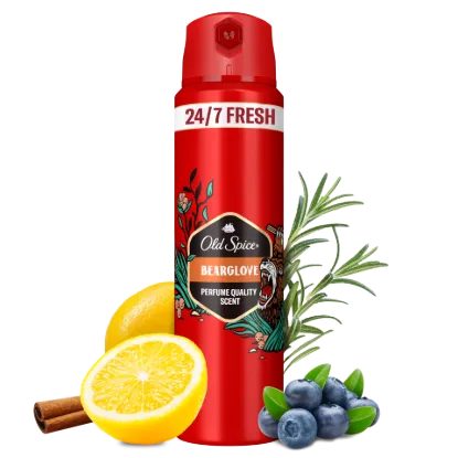 Old Spice Bearglove Deo Spray Férfiaknak, 150 ml termékhez kapcsolódó kép