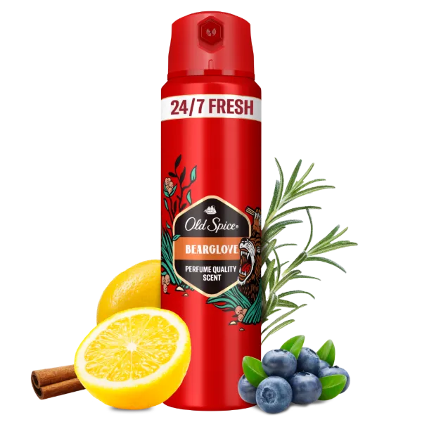 Old Spice Bearglove Deo Spray Férfiaknak, 150 ml termékhez kapcsolódó kép