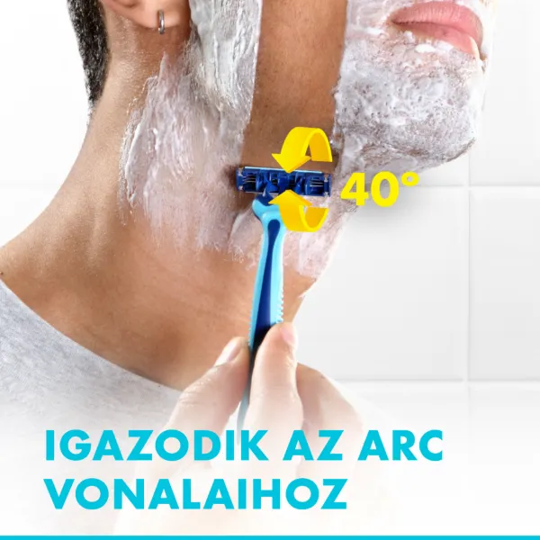 Gillette Blue3 Plus Cool, Eldobható Borotva Férfiaknak,  Darabos Kiszerelés termékhez kapcsolódó kép