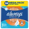 Always Ultra Day Normal Egészségügyi Betét (1-es Méret) Szárnyas Betét x 56] termékhez kapcsolódó kép