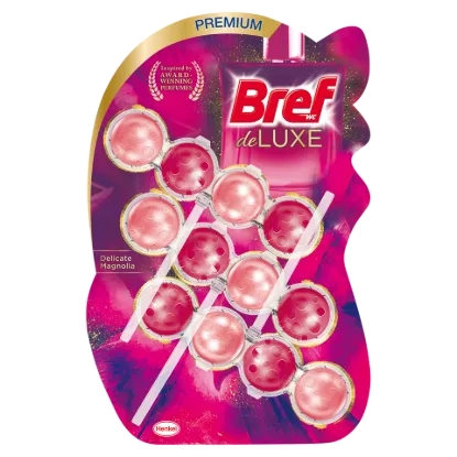 Bref Deluxe Delicate Magnolia WC frissítő 3 x 50 g termékhez kapcsolódó kép
