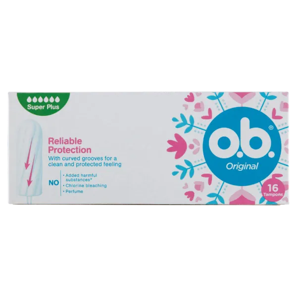 o.b. Original Super Plus tampon 16 db termékhez kapcsolódó kép