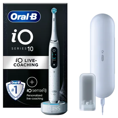 Oral-B iO 10 Elektromos Fogkefe, Fehér termékhez kapcsolódó kép