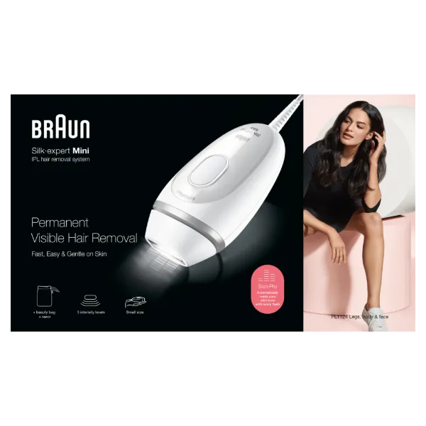 Braun Silk-expert Mini PL1124 IPL-készülék 2 tartozékkal termékhez kapcsolódó kép