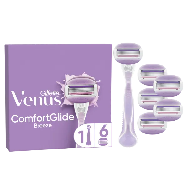 Venus Comfortglide Breeze Borotva, 6 Borotvapenge termékhez kapcsolódó kép