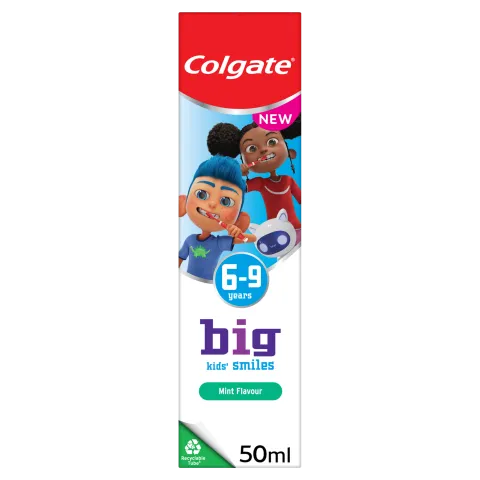 Colgate Kids Bluey menta ízű gyermek fogkrém 6-9 éves gyermekeknek 50 ml termékhez kapcsolódó kép