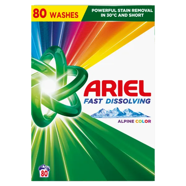 Ariel Alpine Color Mosópor, 4.4 kg, 80 Mosáshoz termékhez kapcsolódó kép