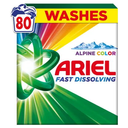 Ariel Alpine Color Mosópor, 4.4 kg, 80 Mosáshoz termékhez kapcsolódó kép