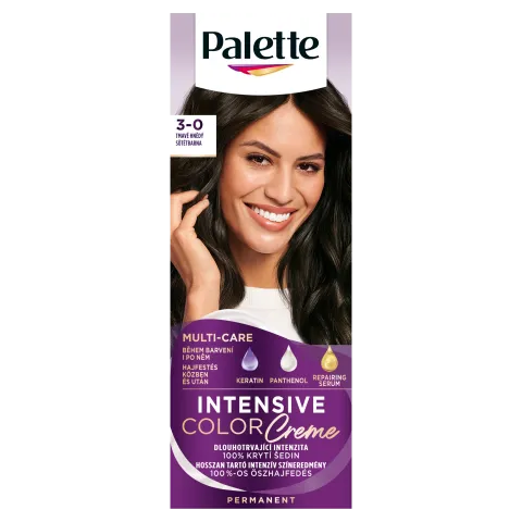 Palette Intensive Color Creme tartós hajfesték 3-0 Sötétbarna termékhez kapcsolódó kép