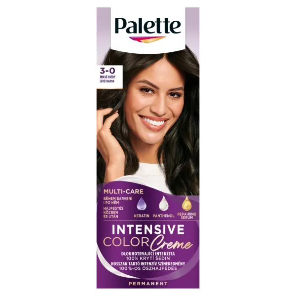 Palette Intensive Color Creme tartós hajfesték 3-0 Sötétbarna termékhez kapcsolódó kép