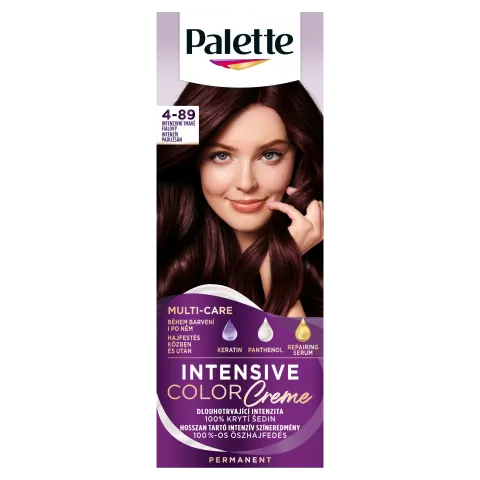Palette Intensive Color Creme tartós hajfesték 4-89 Intenzív padlizsán termékhez kapcsolódó kép