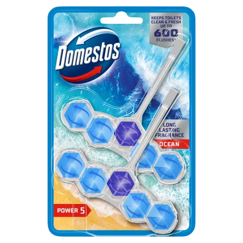 Domestos Power 5 Ocean WC frissítő blokk 2 x 50 g  termékhez kapcsolódó kép