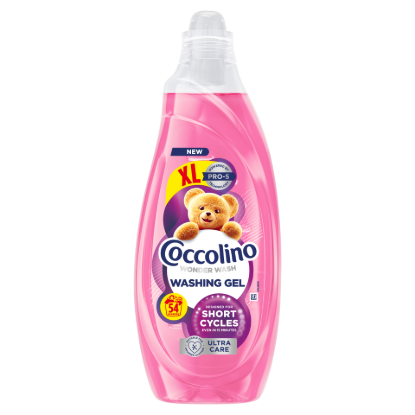 Coccolino Ultra Care mosógél gyors mosáshoz 54 mosás 2160 ml termékhez kapcsolódó kép