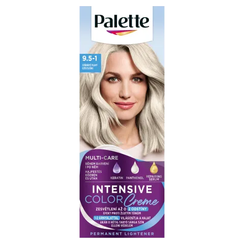 Palette Intensive Color Creme tartós hajfesték 9,5-1 ezüstszőke termékhez kapcsolódó kép