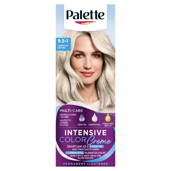 Palette Intensive Color Creme tartós hajfesték 9,5-1 ezüstszőke termékhez kapcsolódó kép