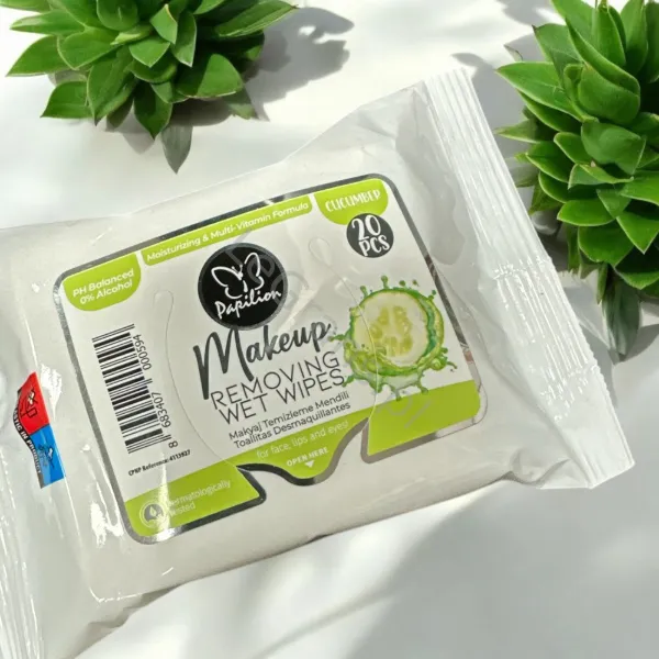 Papilion Sminklemosó nedves törlőkendő 20db-os termékhez kapcsolódó kép