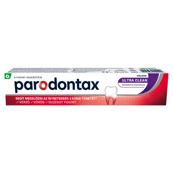 Parodontax Ultra Clean fluoridos fogkrém 75 ml termékhez kapcsolódó kép