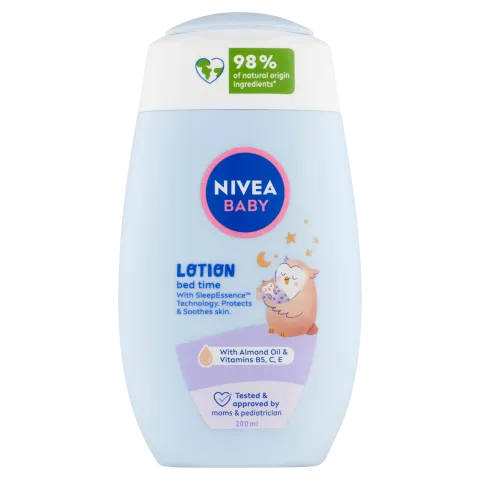 NIVEA Baby Bed Time testápoló 200 ml termékhez kapcsolódó kép