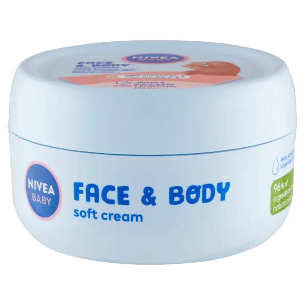 NIVEA Baby Face & Body Soft krém 200 ml  termékhez kapcsolódó kép