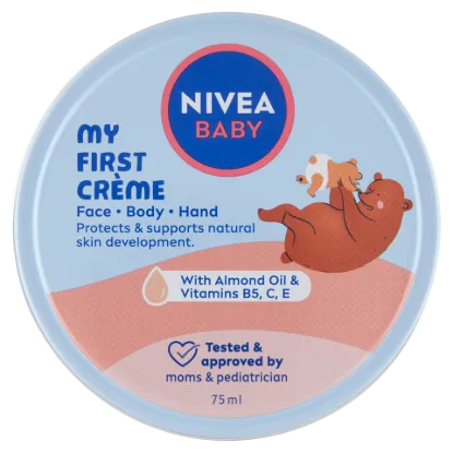 NIVEA Baby My First Crème mandulaolajjal 75 ml termékhez kapcsolódó kép