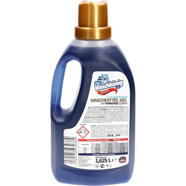 Der Waschkönig mosógél 54 mosás 1,625 l Black termékhez kapcsolódó kép