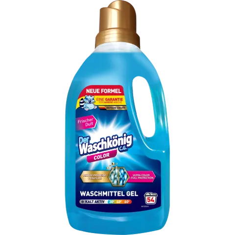 Der Waschkönig mosógél 54 mosás 1,625 l Color termékhez kapcsolódó kép