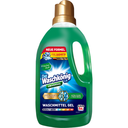 Der Waschkönig mosógél 54 mosás 1,625 l Universal termékhez kapcsolódó kép