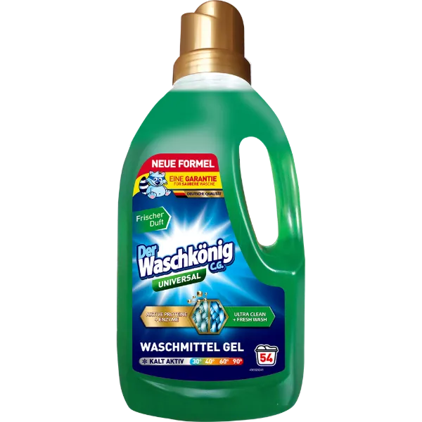 Der Waschkönig mosógél 54 mosás 1,625 l Universal termékhez kapcsolódó kép