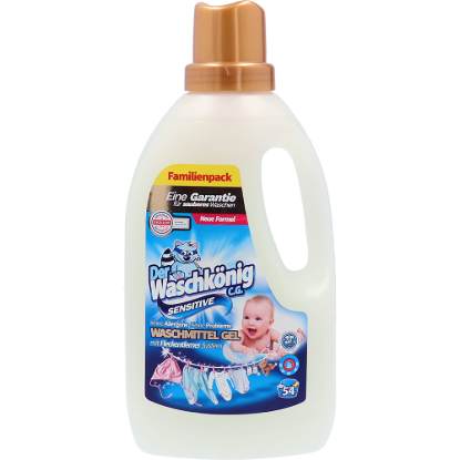 Der Waschkönig mosógél 54 mosás 1,625 l Sensitive termékhez kapcsolódó kép